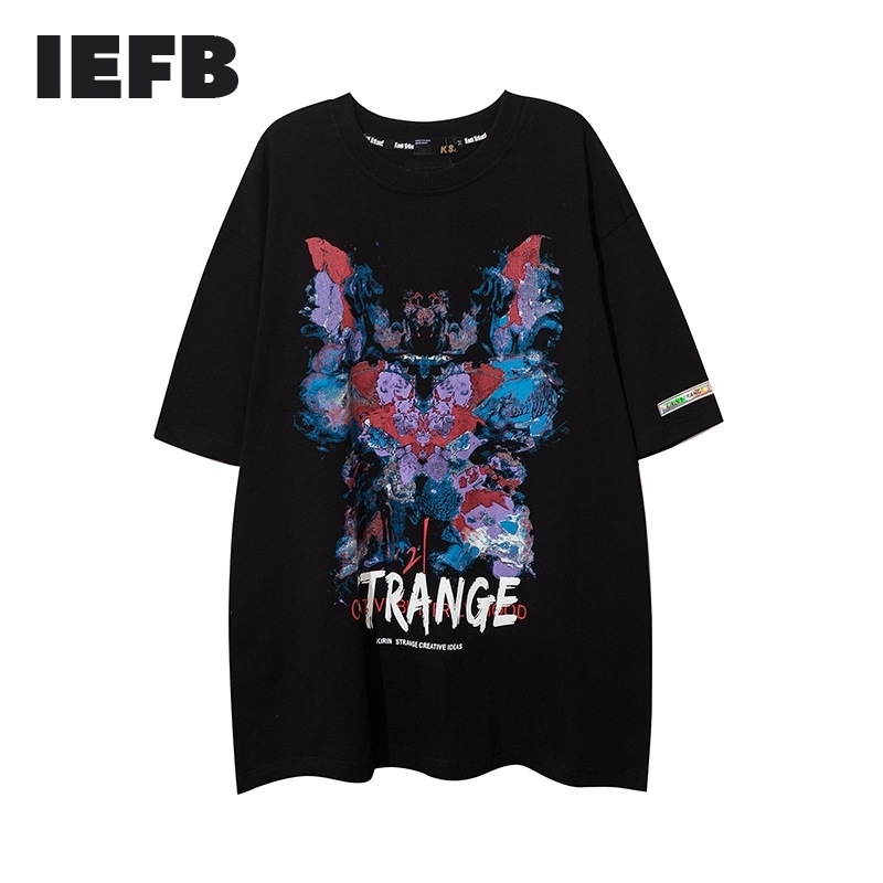 IEFB Summer Graffiti Print Short Sleeve Tee For Men High Street Letter Hip Hop Fashion T-shirts Oversized Tops 9Y5567 210524, Black
IEFB Summer Graffiti Print Short Sleeve Tee For Men High Street Letter Hip Hop Fashion T-shirts Oversized Tops 9Y5567 210524, Black