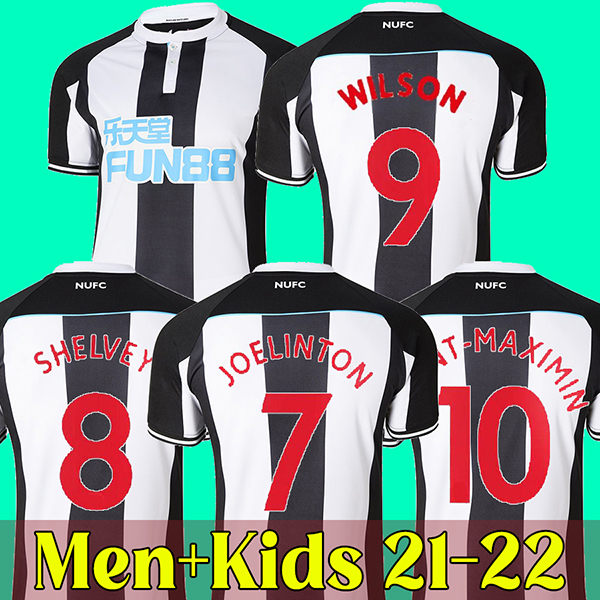 21 22 NUFC Newcastle soccer jersey United MAXIMIN SHELVEY ALMIRÓN WILSON LEWIS football shirt men kids kits top thailand quality, Black;yellow
21 22 NUFC Newcastle soccer jersey United MAXIMIN SHELVEY ALMIRÓN WILSON LEWIS football shirt men kids kits top thailand quality, Black;yellow