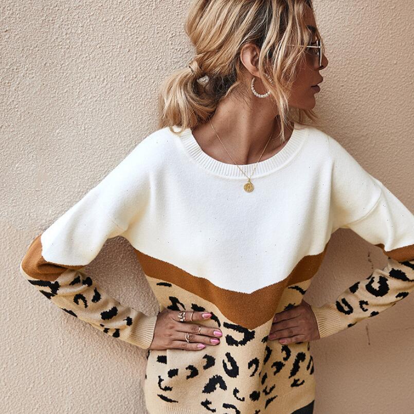 fashion leopard autumn winter women sweater o neck full sleeve casual jumper knitted female oversize pullovers, White;black
fashion leopard autumn winter women sweater o neck full sleeve casual jumper knitted female oversize pullovers, White;black