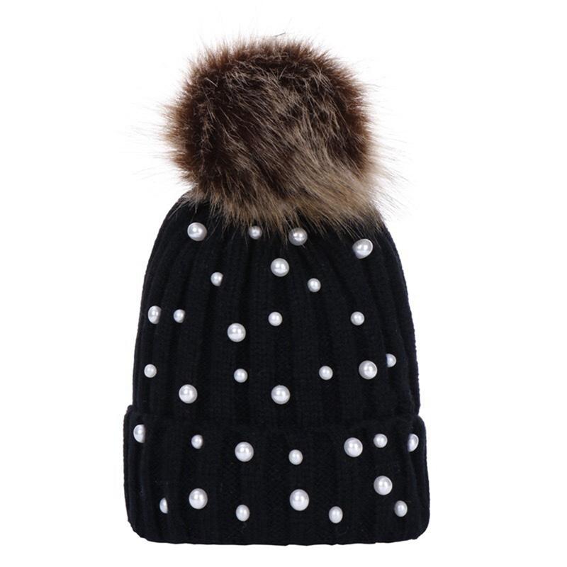 Caps & Hats Winter Kids Knitted Hat Whit Pearl Beanie For Baby Infant Girls Boys Warm Pure Color Thickened Ball Born Pography Autumn, Yellow
Caps & Hats Winter Kids Knitted Hat Whit Pearl Beanie For Baby Infant Girls Boys Warm Pure Color Thickened Ball Born Pography Autumn, Yellow