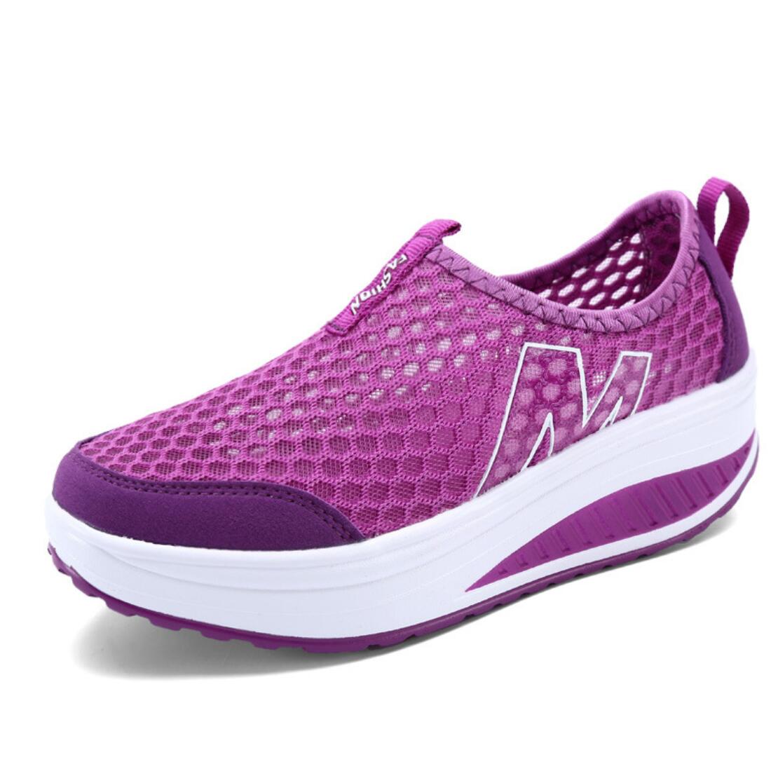 Designer Purple Women's Thick Bottom Shoes Platform Sports Leisure Mesh Cloth Shake Slope Woman Breathable Sneakers, Black
Designer Purple Women's Thick Bottom Shoes Platform Sports Leisure Mesh Cloth Shake Slope Woman Breathable Sneakers, Black