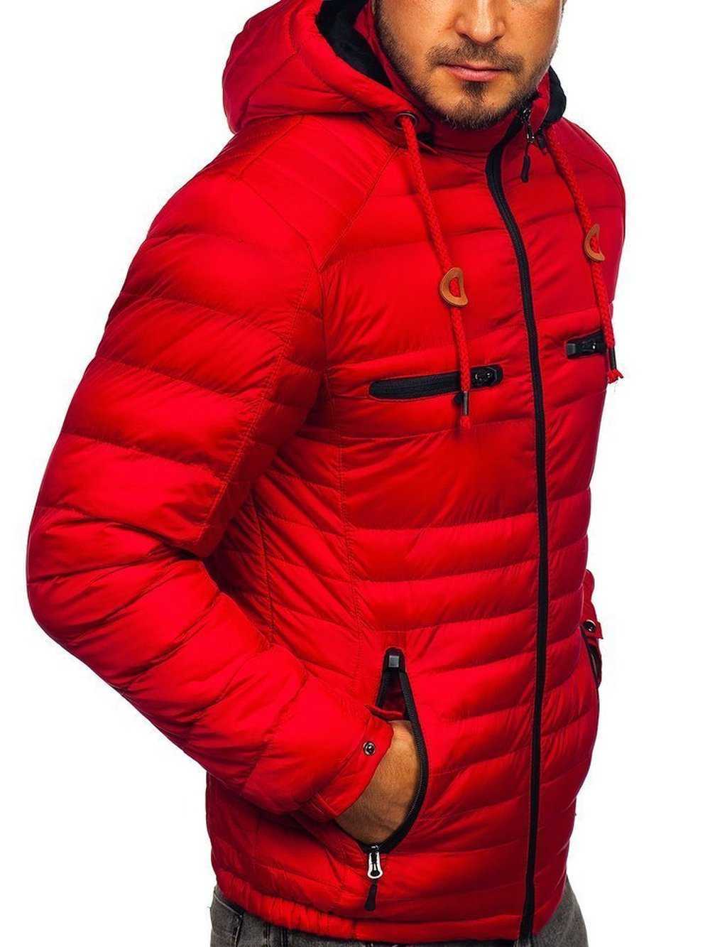 ZOGAA Fashionable Men's Hooded Zipper Cotton Jacket 211014
