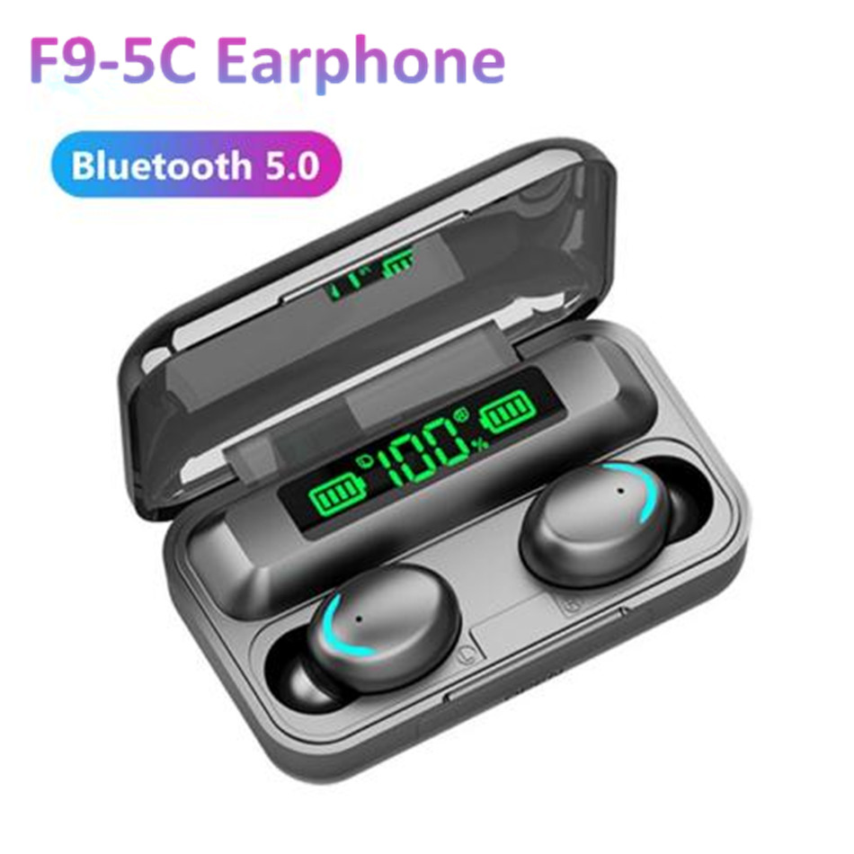 1PCS F9-5C Wireless Earphones Rechargeable Headphone Bluetooth 5.0 Touch Control Active Noise Reduction High-Definition Call With Mic
1PCS F9-5C Wireless Earphones Rechargeable Headphone Bluetooth 5.0 Touch Control Active Noise Reduction High-Definition Call With Mic