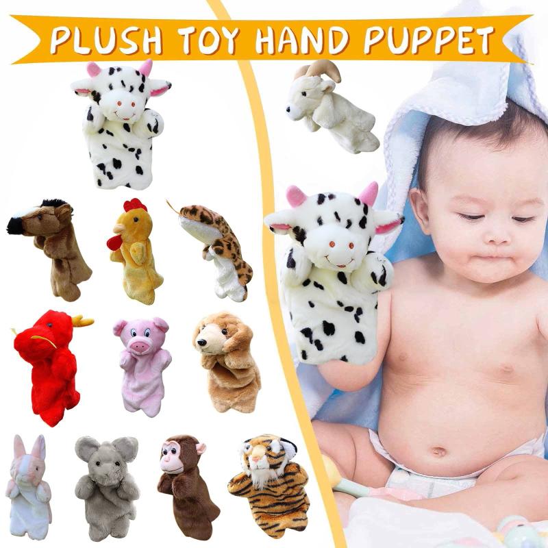 Stuffed Animal Hand Puppet Parent-Child Doll Hand Puppet Finger Dolls To Make Your Baby Have Fun Cute Animal Plush Doll
Stuffed Animal Hand Puppet Parent-Child Doll Hand Puppet Finger Dolls To Make Your Baby Have Fun Cute Animal Plush Doll