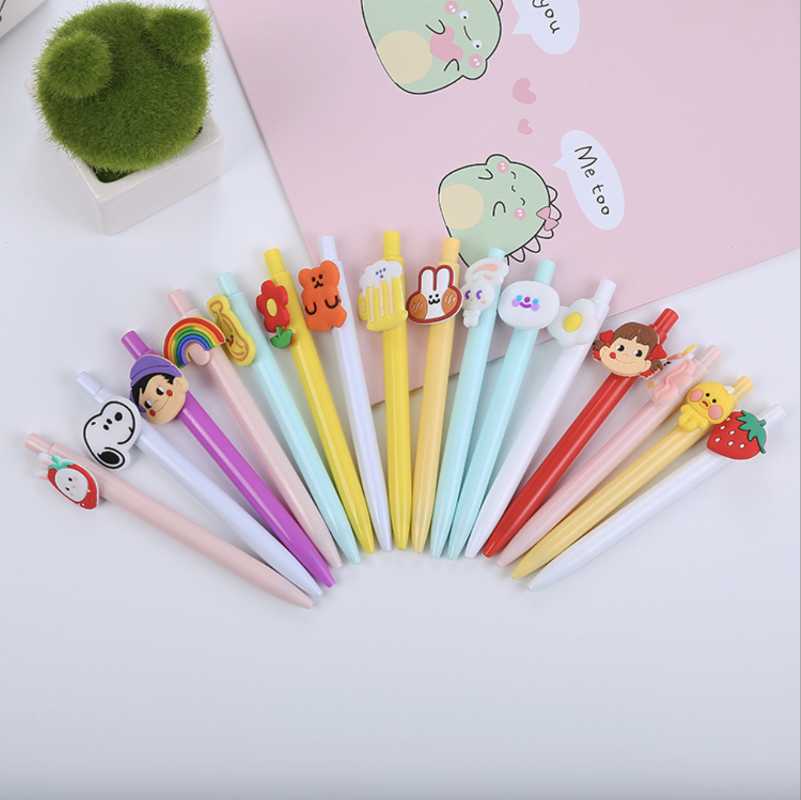 Cute Cartoon Kids Push Gel Pen Kawaii Stationery Writing Lovely Office School Supply Sweet Girl Colored Decoration Gifts Pens
Cute Cartoon Kids Push Gel Pen Kawaii Stationery Writing Lovely Office School Supply Sweet Girl Colored Decoration Gifts Pens