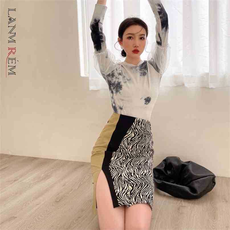 Women Leopard Stitching Skirt Split Sides Office Lady High Waist Slim Skirts Spring Fashion Arrivals 2A7061 210526, As picture show
Women Leopard Stitching Skirt Split Sides Office Lady High Waist Slim Skirts Spring Fashion Arrivals 2A7061 210526, As picture show