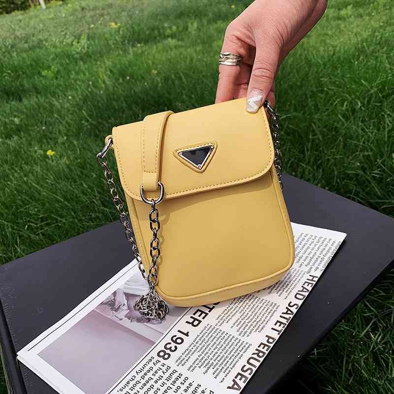 80% Off Bag women's bag new fashion mini mobile phone small square style chain single shoulder simple messenger women Handbags, White
80% Off Bag women's bag new fashion mini mobile phone small square style chain single shoulder simple messenger women Handbags, White