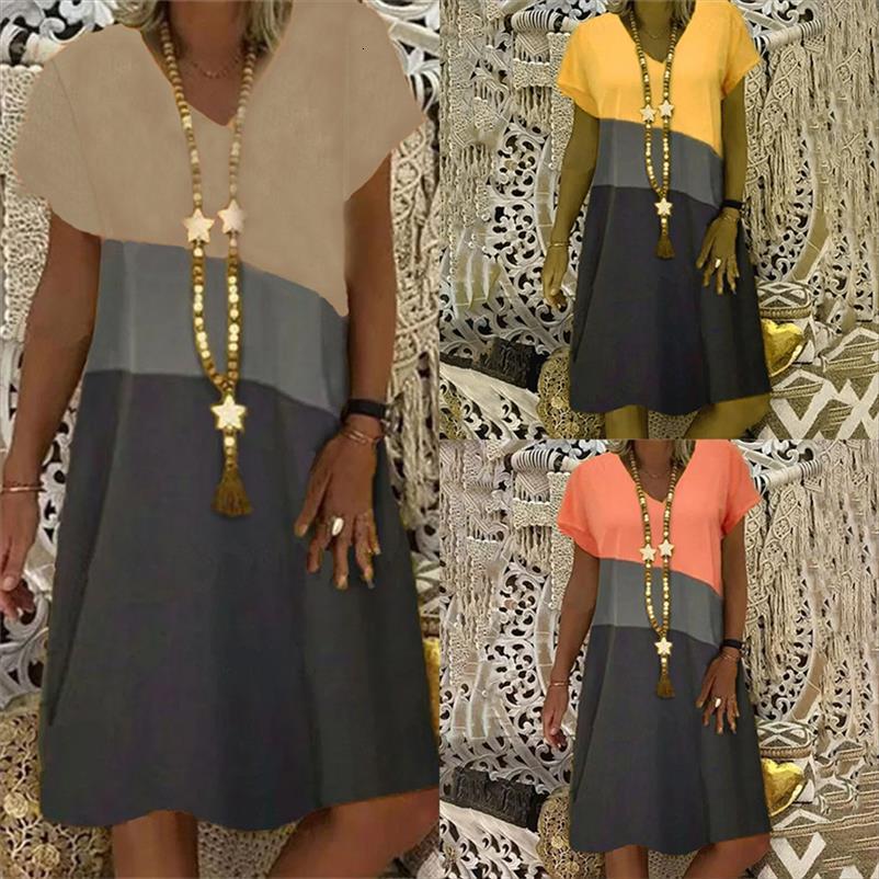 vintage v neck striped womens dresses party spring summer short sleeve elegant patchwork casual, Black;gray
vintage v neck striped womens dresses party spring summer short sleeve elegant patchwork casual, Black;gray