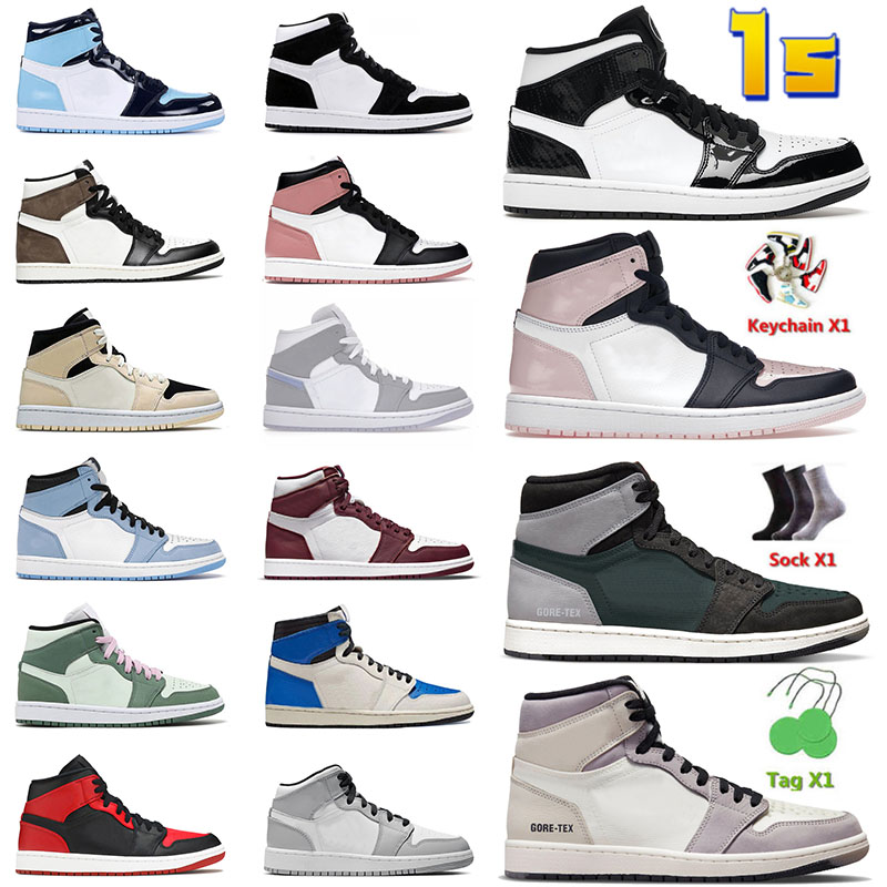 Original Jumpman 1 1s Mens Women Basketball Shoes OG Dark Mocha Hyper Royal University Blue Mid Carbon Fiber High Obsidian Chicago Trainers Sports Sneakers Size us 12, A1 36-46 mid light smoke grey 
Original Jumpman 1 1s Mens Women Basketball Shoes OG Dark Mocha Hyper Royal University Blue Mid Carbon Fiber High Obsidian Chicago Trainers Sports Sneakers Size us 12, A1 36-46 mid light smoke grey