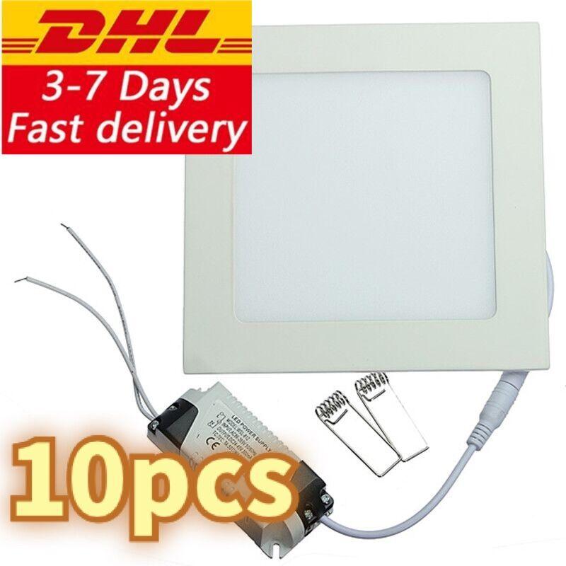 10Pcs LED Ceiling Panel Light 3W/4W/6W/9W/12W/15W/25W Downlight AC85-265V Warm White/Natural White/Cold White Dimmable Lights
10Pcs LED Ceiling Panel Light 3W/4W/6W/9W/12W/15W/25W Downlight AC85-265V Warm White/Natural White/Cold White Dimmable Lights