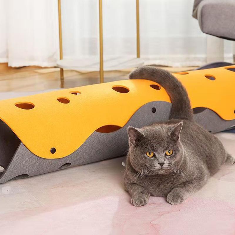Cat Toys Play Tunnel Felt Funny Pet Interactive Indoor Training Collapsible Tube Kitten Cave Nest
Cat Toys Play Tunnel Felt Funny Pet Interactive Indoor Training Collapsible Tube Kitten Cave Nest