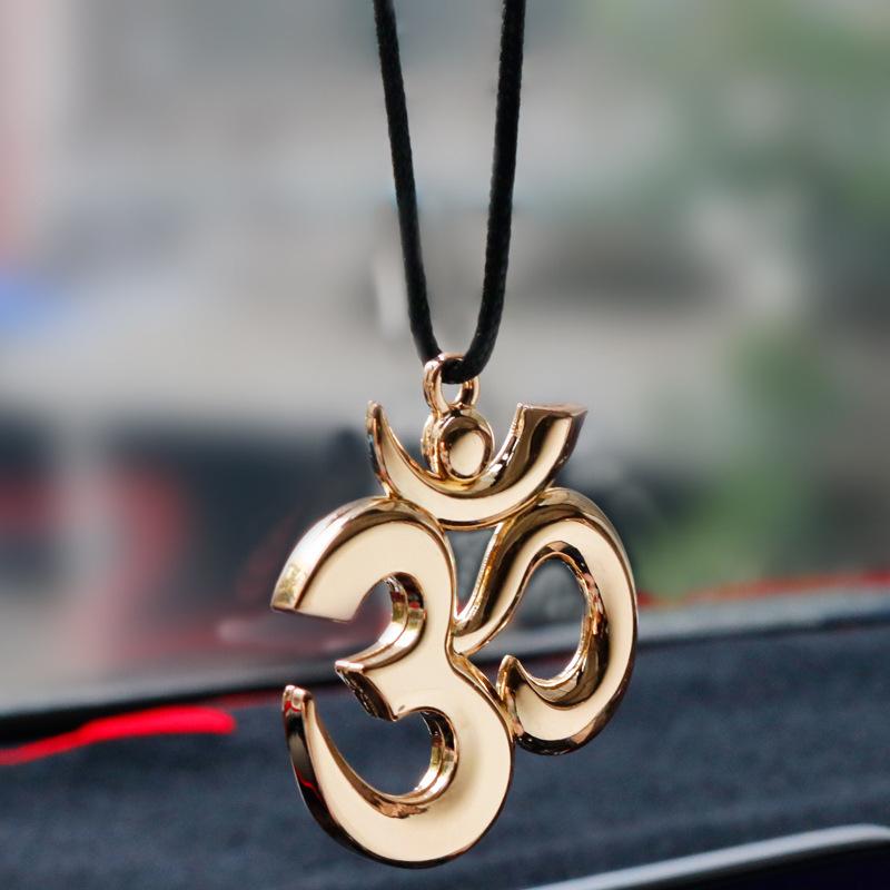 Interior Decorations Car Ornaments Yoga Sacred Voice OM Ins Lover Rearview Mirror Hanging Pendant Creativity Zinc Alloy Sanskrit Chain Decor
Interior Decorations Car Ornaments Yoga Sacred Voice OM Ins Lover Rearview Mirror Hanging Pendant Creativity Zinc Alloy Sanskrit Chain Decor
