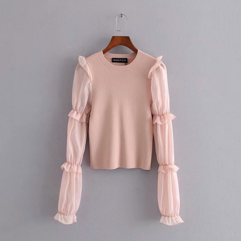 women's sweaters european and american spring dress lady mesh patchwork knitwear girly short kawaii sweater 59lo, White;black
women's sweaters european and american spring dress lady mesh patchwork knitwear girly short kawaii sweater 59lo, White;black