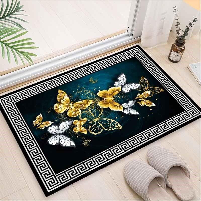 Carpets Dustproof Door Mats Bathroom Entrance Doormat Absorbent Mat Anti-slip Kitchen Rug Bedroom Rugs Living Room Carpet, European three-color
Carpets Dustproof Door Mats Bathroom Entrance Doormat Absorbent Mat Anti-slip Kitchen Rug Bedroom Rugs Living Room Carpet, European three-color