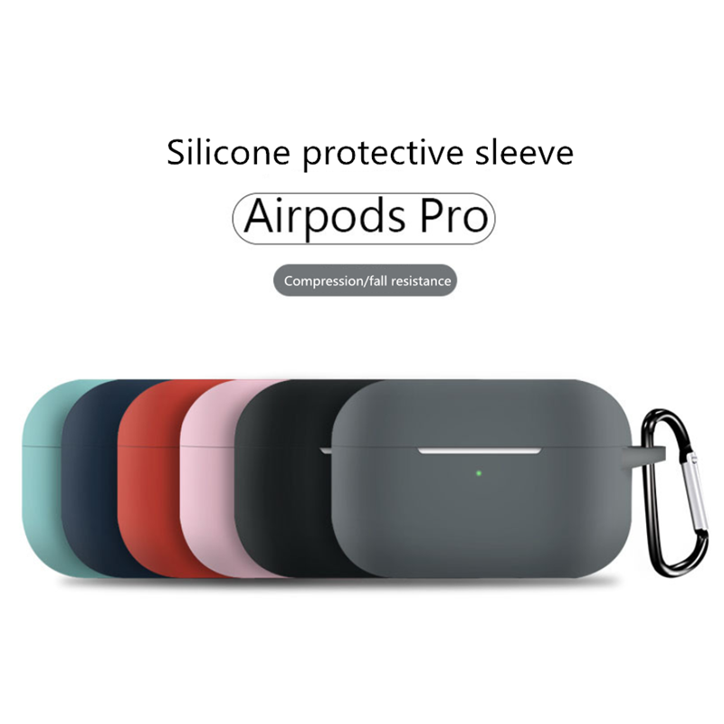 Airpods pro Case Earphone Accessories Wireless Bluetooth Headset Silicone cover