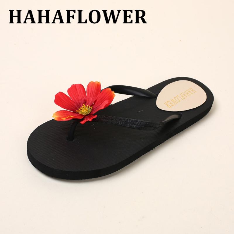 Slippers HAHAFLOWER 2021 Women Summer Flip Flops Beach Sandals Fashion Bohemia Shoes Flowers Flat, Black
Slippers HAHAFLOWER 2021 Women Summer Flip Flops Beach Sandals Fashion Bohemia Shoes Flowers Flat, Black