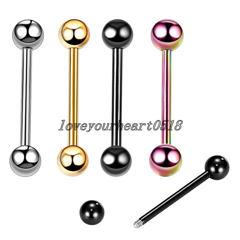 16mm Surgical Steel Tongue Rings Nipple Straight Barbells Steel Tongue Lip Stud Bar Tragus Body Piercing Jewelry 
16mm Surgical Steel Tongue Rings Nipple Straight Barbells Steel Tongue Lip Stud Bar Tragus Body Piercing Jewelry