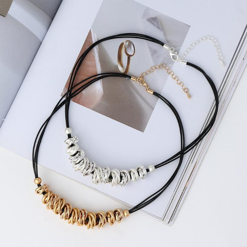 Pendant Necklaces Necklace 2021 Autumn Ins Style Niche Design Female Irregular Simple Clavicle Chain