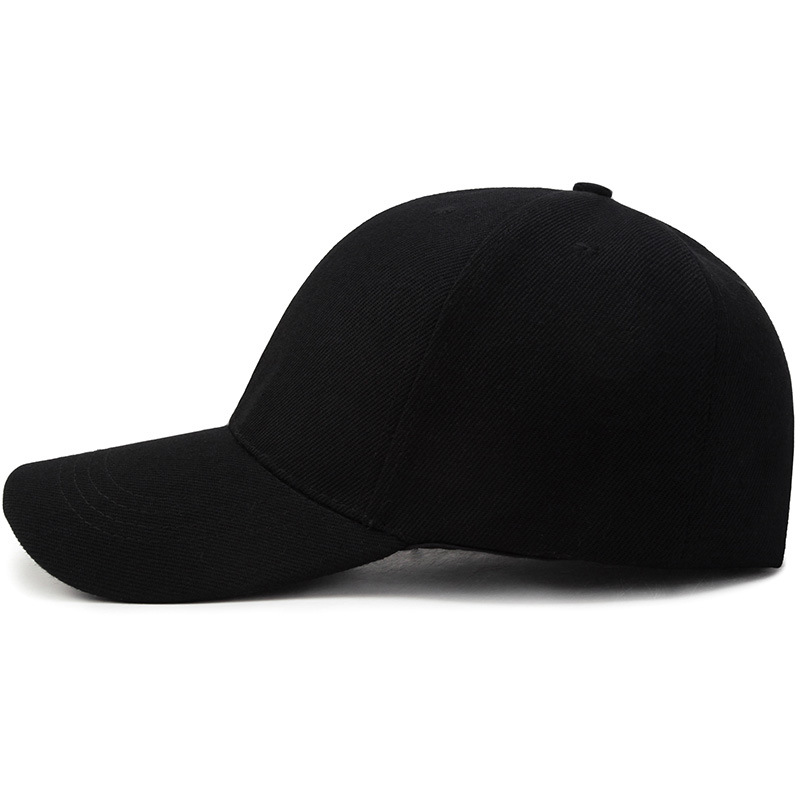Solid Simple Baseball Cap Men Women Cotton Unisex Outdoor Sports Running Fishing Travelling Baseball Hat, Black 
Solid Simple Baseball Cap Men Women Cotton Unisex Outdoor Sports Running Fishing Travelling Baseball Hat, Black