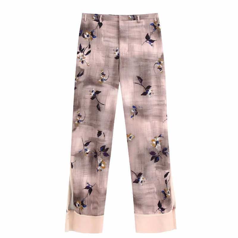 Women vintage patchwork print side split wide leg pants female elastic waist pockets pants pantalones mujer trousers P807 210603, As pic p807bb
Women vintage patchwork print side split wide leg pants female elastic waist pockets pants pantalones mujer trousers P807 210603, As pic p807bb