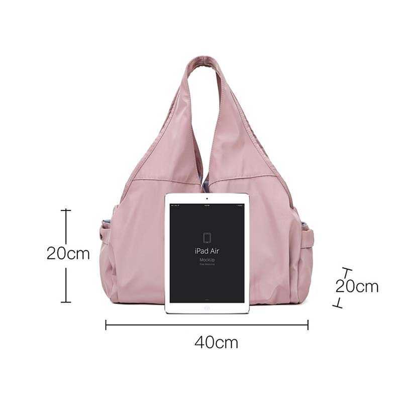 Yoga Mat Bag Fitness Gym Bags Travel Sac De Sport For Women Gymtas Mummy Sports Tas Woman Shoulder Sporttas 2019 Dry Wet XA35A Y0721