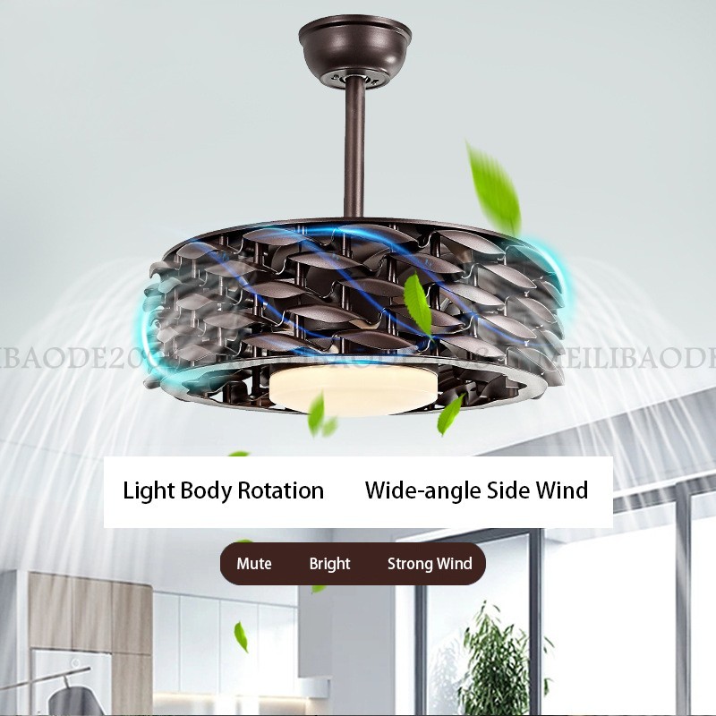 Leafless Ceiling Fan Light Invisible Fan Light Nordic Living Room Restaurant Bedroom Simple Ceiling LED Fan Chandelier 
Leafless Ceiling Fan Light Invisible Fan Light Nordic Living Room Restaurant Bedroom Simple Ceiling LED Fan Chandelier