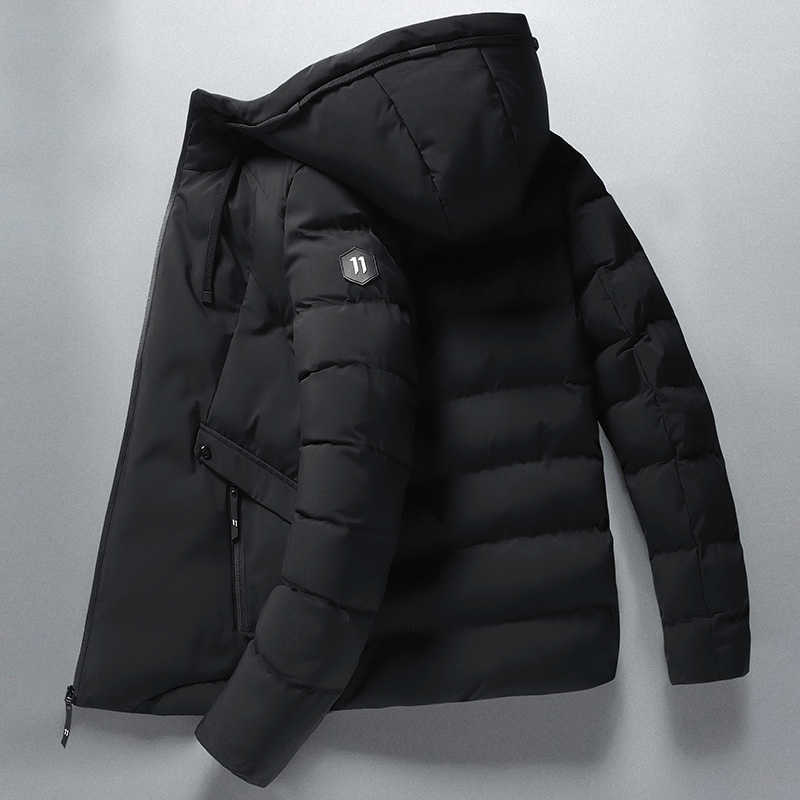 Winter Men's Waterproof Jacket: Warm Hooded Parka Coat For Cold Weather