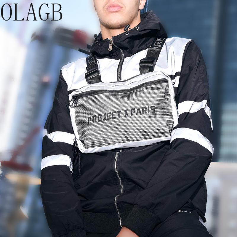 Waist Bags Men Chest Rig Hip Hop Functional Bag Cross Shoulder Adjustable Tactical Vest Streetwear Kanye Pack
Waist Bags Men Chest Rig Hip Hop Functional Bag Cross Shoulder Adjustable Tactical Vest Streetwear Kanye Pack