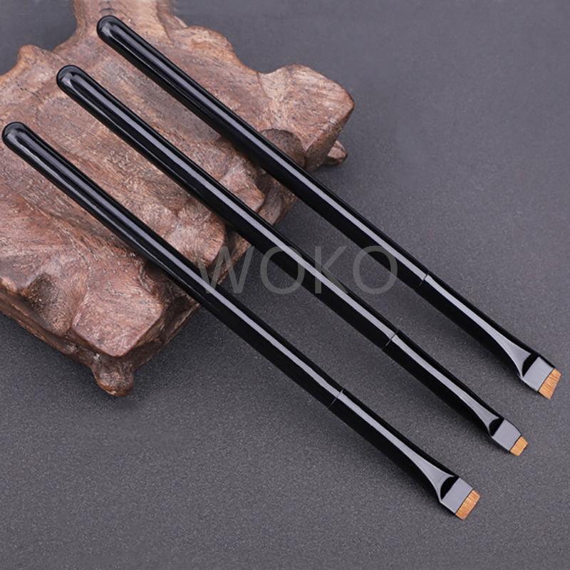 Makeup Brushes 1/3ps Eye Brush Angled Eyeliner Eyebrow Thin Flat Precise Weasel Hair Tool
Makeup Brushes 1/3ps Eye Brush Angled Eyeliner Eyebrow Thin Flat Precise Weasel Hair Tool