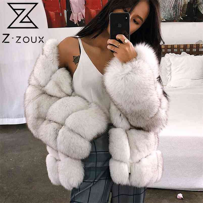 Women Fur Jackets Plus Size Casual Faux Coats Black Red Vintage Long Winter Overcoat Fashion 210513