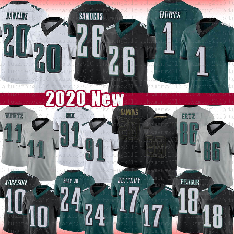 Jalen Hurts 11 Carson Wentz 2 1 Miles Sanders Zach Ertz Football Jersey Brian Dawkins Fletcher Cox Jason Kelce DeSean Jackson Darius Slay Jr, Black;red
Jalen Hurts 11 Carson Wentz 2 1 Miles Sanders Zach Ertz Football Jersey Brian Dawkins Fletcher Cox Jason Kelce DeSean Jackson Darius Slay Jr, Black;red