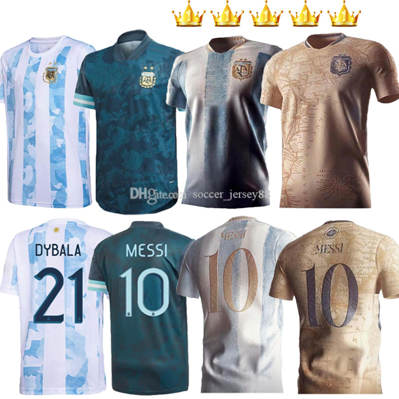 2021 Argentina Home away Soccer Jersey 20 21 22 200th MESSI DYBALA Kids kits Football Shirts AGUERO ICARDI MASCHERANO 2021-22 2022 camiseta de futbol set, Adult home
2021 Argentina Home away Soccer Jersey 20 21 22 200th MESSI DYBALA Kids kits Football Shirts AGUERO ICARDI MASCHERANO 2021-22 2022 camiseta de futbol set, Adult home