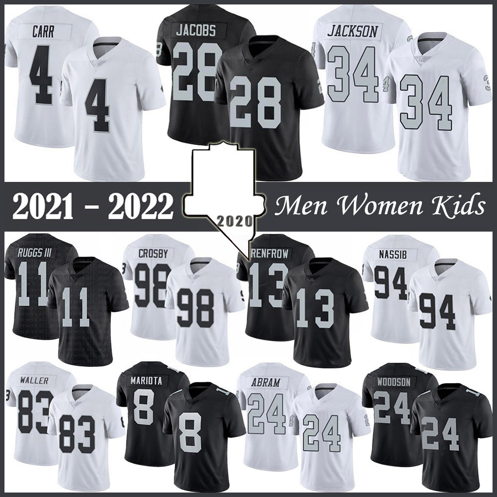 28 Josh Jacobs 13 Hunter Renfrow Men Women Kid Football Jersey 4 Derek Carr 83 Darren Waller 98 Maxx Crosby Charles Woodson Howie long Bo Ja, Black;red
28 Josh Jacobs 13 Hunter Renfrow Men Women Kid Football Jersey 4 Derek Carr 83 Darren Waller 98 Maxx Crosby Charles Woodson Howie long Bo Ja, Black;red