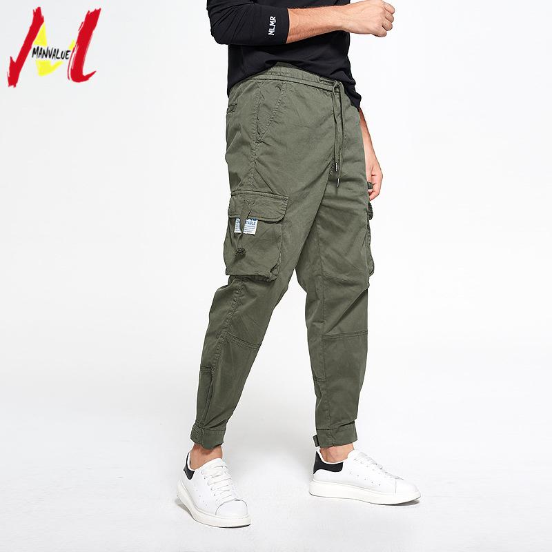 Men's Pants MANVALUE Autumn And Winter Type Originally Design Cotton Multiple Pockets Leisure Cargo, Black
Men's Pants MANVALUE Autumn And Winter Type Originally Design Cotton Multiple Pockets Leisure Cargo, Black