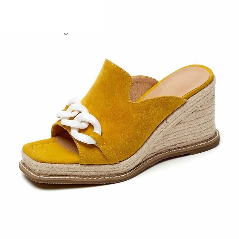 Dress Shoes Open Toe Sheep Suede Square Solid High Heels Bohemian Style Fashion Slope Heel Slip On Women Sandals L66, Black
Dress Shoes Open Toe Sheep Suede Square Solid High Heels Bohemian Style Fashion Slope Heel Slip On Women Sandals L66, Black