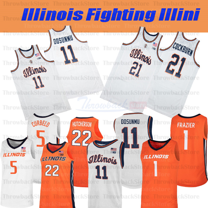 Custom Illinois Fighting Illini College Basketball 2 Kipper Nichols 11 Ayo Dosunmu 21 Kofi Cockburn 33 Coleman Hawkins Jerseys, Orange iii
Custom Illinois Fighting Illini College Basketball 2 Kipper Nichols 11 Ayo Dosunmu 21 Kofi Cockburn 33 Coleman Hawkins Jerseys, Orange iii