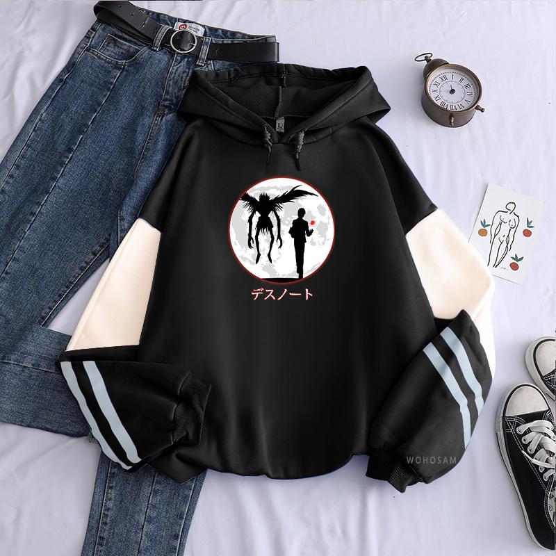 Men's Hoodies & Sweatshirts Japan Anime Death Note Yagami Light Hoodie Men Harajuku Cartoon Manga Costumes Women Fashion Oversized Color Mat, Black
Men's Hoodies & Sweatshirts Japan Anime Death Note Yagami Light Hoodie Men Harajuku Cartoon Manga Costumes Women Fashion Oversized Color Mat, Black