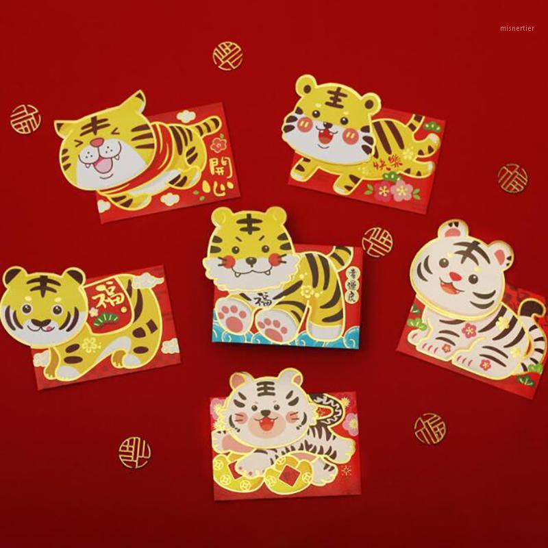 Gift Wrap 6PCS 2022Chinese Lucky Red Envelope Cartoon Creative Year's Spring Festival Birthday Wedding
Gift Wrap 6PCS 2022Chinese Lucky Red Envelope Cartoon Creative Year's Spring Festival Birthday Wedding