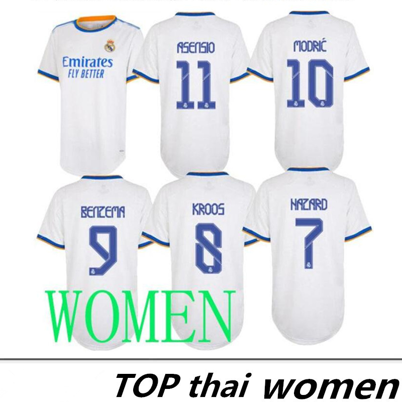 Women REAL MADRID jerseys 21 22 soccer football shirt ALABA HAZARD SERGIO RAMOS BENZEMA ASENSIO MODRIC MARCELO camiseta t2021 2022 fourth
Women REAL MADRID jerseys 21 22 soccer football shirt ALABA HAZARD SERGIO RAMOS BENZEMA ASENSIO MODRIC MARCELO camiseta t2021 2022 fourth