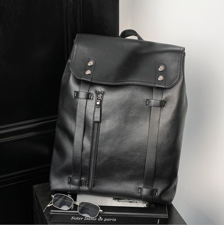 men leather shoulder bag outdoor sports portable leisure travel handbag simple atmospheric printing fashion student backpacks personality plaid backpack, Black11
men leather shoulder bag outdoor sports portable leisure travel handbag simple atmospheric printing fashion student backpacks personality plaid backpack, Black11