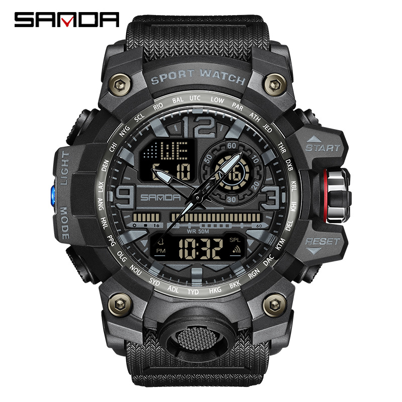 Watch Men G Style Waterproof Sports Watches S-Shock Men's Analog Quartz Digital Watches
Watch Men G Style Waterproof Sports Watches S-Shock Men's Analog Quartz Digital Watches