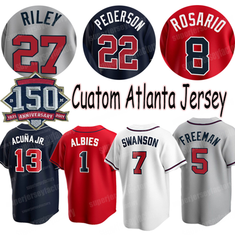 Freddie Freeman Jerseys 2021 Austin Riley Ronald Acuna Jr. Eddie Rosario Ozzie Albies Dansby Swanson Chipper Jones Adam Duvall Ehire Adrianza Pablo Sandoval Hamels, Gray flexbase
Freddie Freeman Jerseys 2021 Austin Riley Ronald Acuna Jr. Eddie Rosario Ozzie Albies Dansby Swanson Chipper Jones Adam Duvall Ehire Adrianza Pablo Sandoval Hamels, Gray flexbase