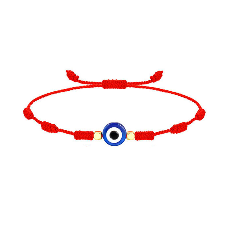 Adjustable Blue Eye Red Rope Bracelets Handmade Braided Lucky String Charm Bracelet for Women Men Fashion Friendship Jewelry
Adjustable Blue Eye Red Rope Bracelets Handmade Braided Lucky String Charm Bracelet for Women Men Fashion Friendship Jewelry