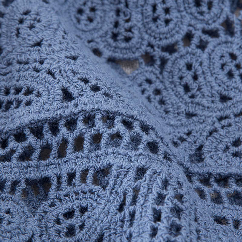 Summer Sweet Short Style Lace Vest crop top Women Hollow Out Fashion Camis Vacation Beach Knitted LooseTop Womens Sexy Tank Tops 210625