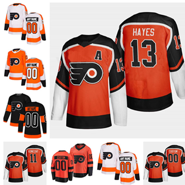 2021 Reverse Retro Philadelphia Flyers Hockey 14 Sean Couturier Jersey Men 13 Kevin Hayes 9 Ivan Provorov 11 Travis Konecny 28 Claude Giroux, Colour 4
2021 Reverse Retro Philadelphia Flyers Hockey 14 Sean Couturier Jersey Men 13 Kevin Hayes 9 Ivan Provorov 11 Travis Konecny 28 Claude Giroux, Colour 4