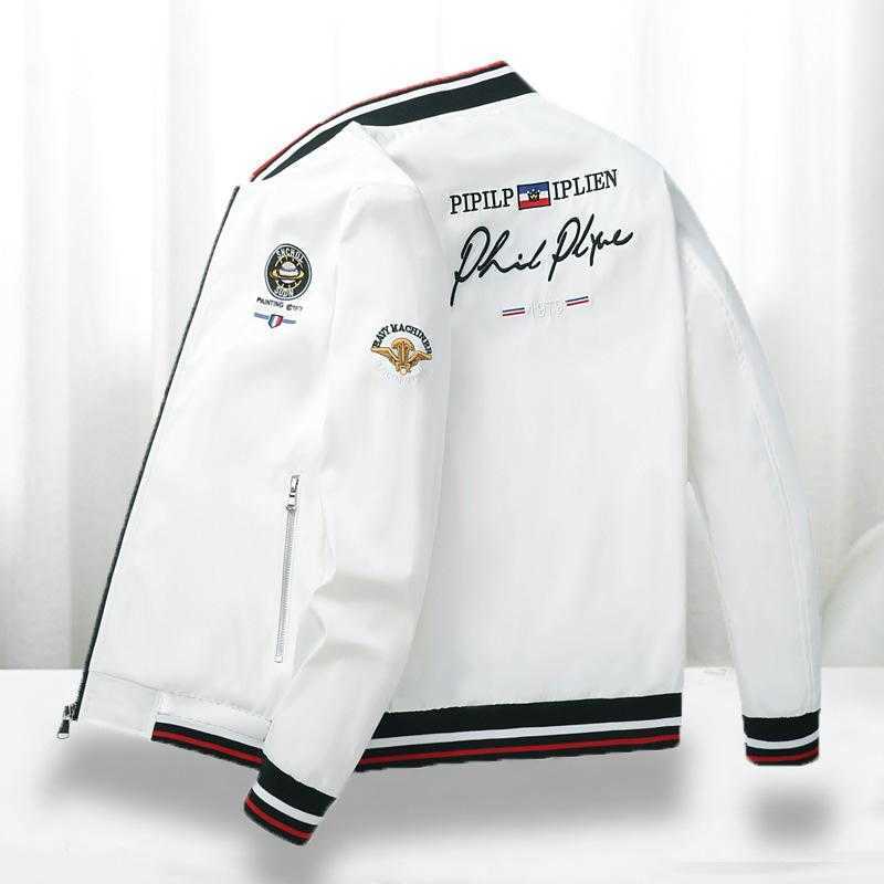Men's Jackets Men's Coat Letter Embroidery High Street Autumn Brand Men Fashion Hip Hop Motorcycle Bomber Baseball Jacket Male, White
Men's Jackets Men's Coat Letter Embroidery High Street Autumn Brand Men Fashion Hip Hop Motorcycle Bomber Baseball Jacket Male, White