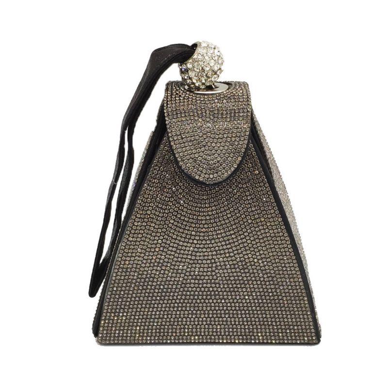 Vintage Rhinestone Bridal Wedding Party Prom Purse Evening Clutch Handbags For Women Girls J60D Bags