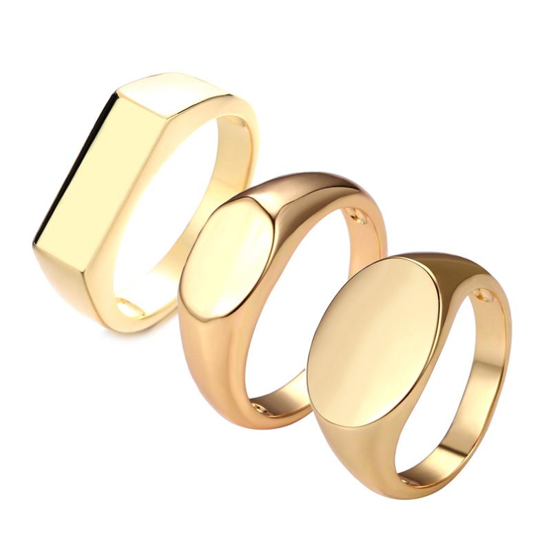 Wedding Rings Chunky Trendy Minimalist Gold Color Geometric Round Circle Ring For Women Thick Stack Female Jewelry KAR277, Slivery;golden
Wedding Rings Chunky Trendy Minimalist Gold Color Geometric Round Circle Ring For Women Thick Stack Female Jewelry KAR277, Slivery;golden