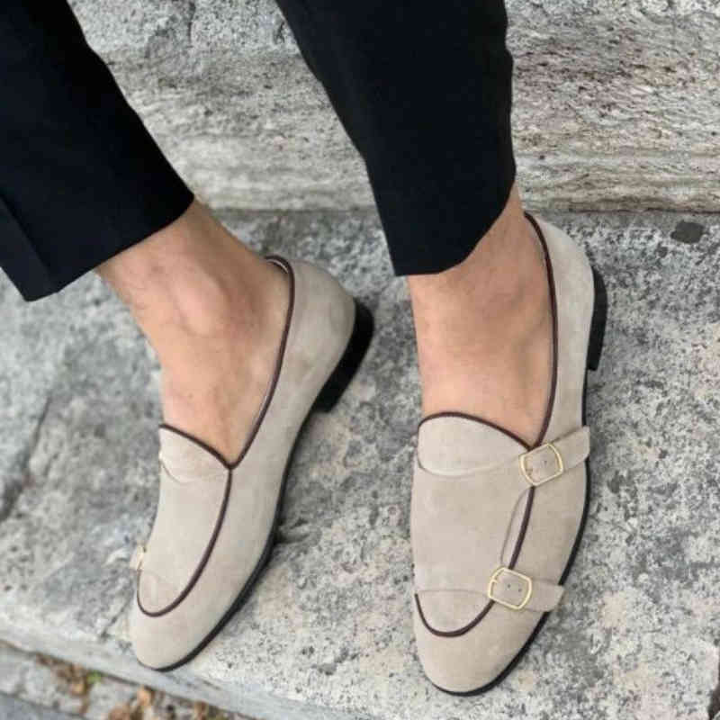 Dress Shoes 2021 Men Autumn Faux Suede Buckle Business Casual Comfortable Classic Fashion XM432 XBVI, Black
Dress Shoes 2021 Men Autumn Faux Suede Buckle Business Casual Comfortable Classic Fashion XM432 XBVI, Black