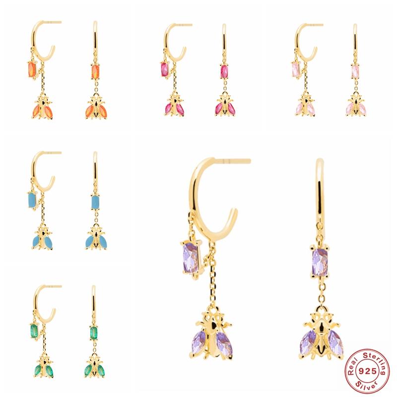 Dangle & Chandelier Fine Jewerly Korean Ins Wind Bee Earrings For Women Girls 925 Sterling Silver Rainbow Crystal Drop Earring Tassel Pendie
Dangle & Chandelier Fine Jewerly Korean Ins Wind Bee Earrings For Women Girls 925 Sterling Silver Rainbow Crystal Drop Earring Tassel Pendie